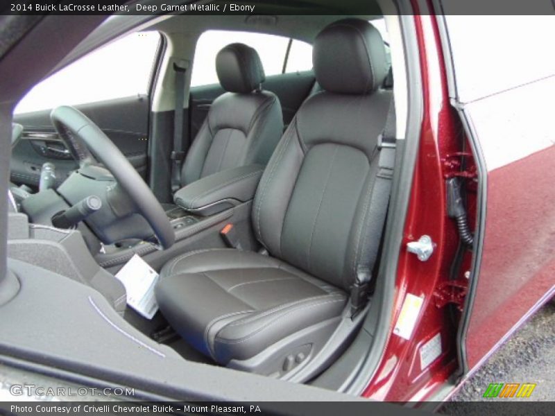 Deep Garnet Metallic / Ebony 2014 Buick LaCrosse Leather