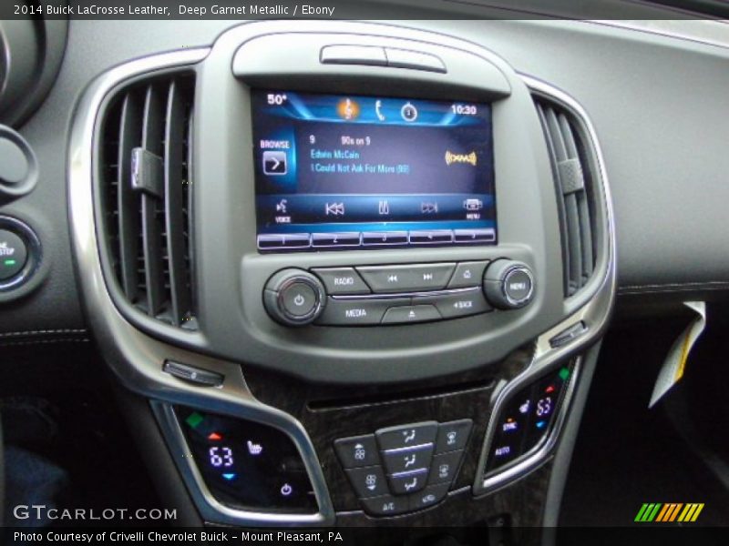 Deep Garnet Metallic / Ebony 2014 Buick LaCrosse Leather