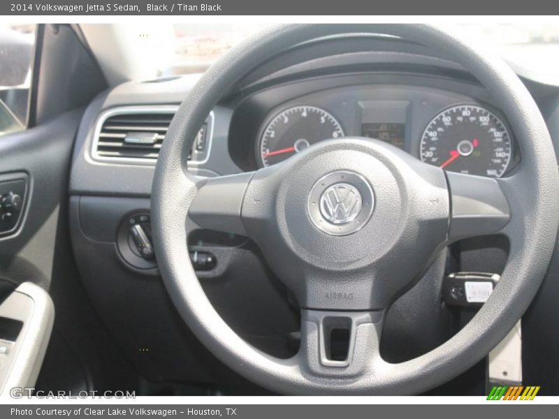 Black / Titan Black 2014 Volkswagen Jetta S Sedan