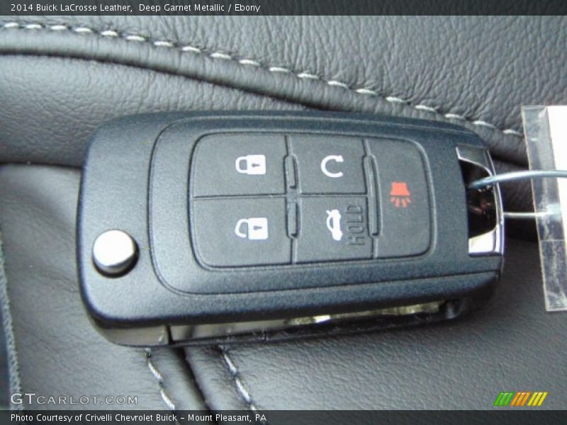 Deep Garnet Metallic / Ebony 2014 Buick LaCrosse Leather