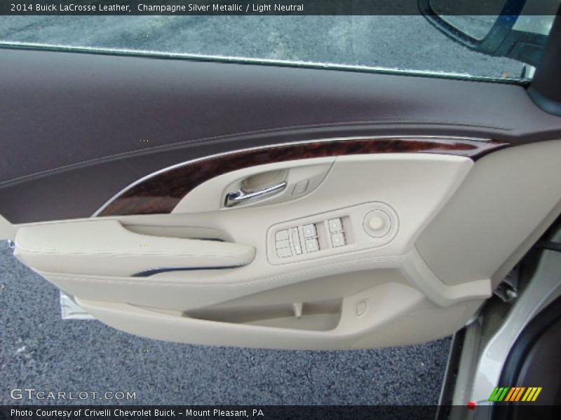 Champagne Silver Metallic / Light Neutral 2014 Buick LaCrosse Leather