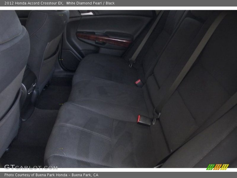 White Diamond Pearl / Black 2012 Honda Accord Crosstour EX
