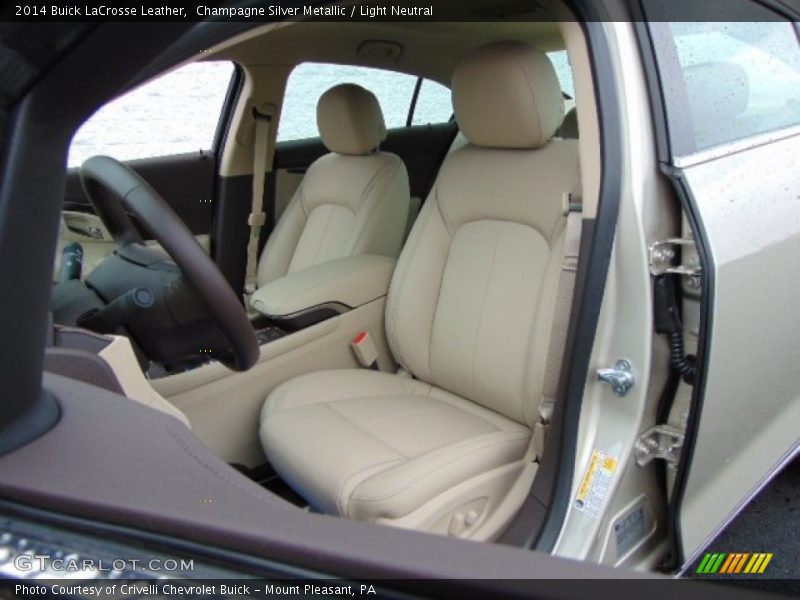 Champagne Silver Metallic / Light Neutral 2014 Buick LaCrosse Leather