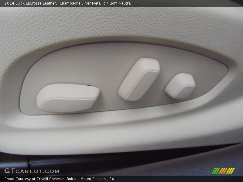 Champagne Silver Metallic / Light Neutral 2014 Buick LaCrosse Leather