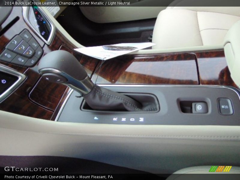 Champagne Silver Metallic / Light Neutral 2014 Buick LaCrosse Leather