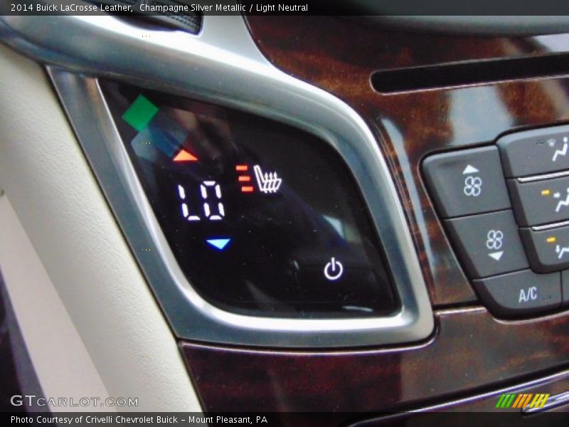 Champagne Silver Metallic / Light Neutral 2014 Buick LaCrosse Leather