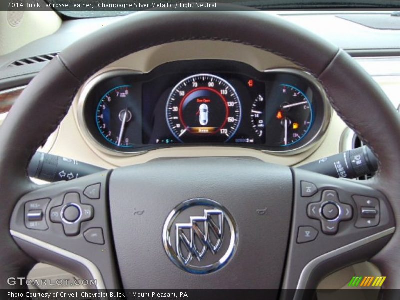 Champagne Silver Metallic / Light Neutral 2014 Buick LaCrosse Leather