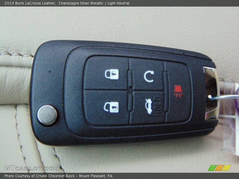 Champagne Silver Metallic / Light Neutral 2014 Buick LaCrosse Leather
