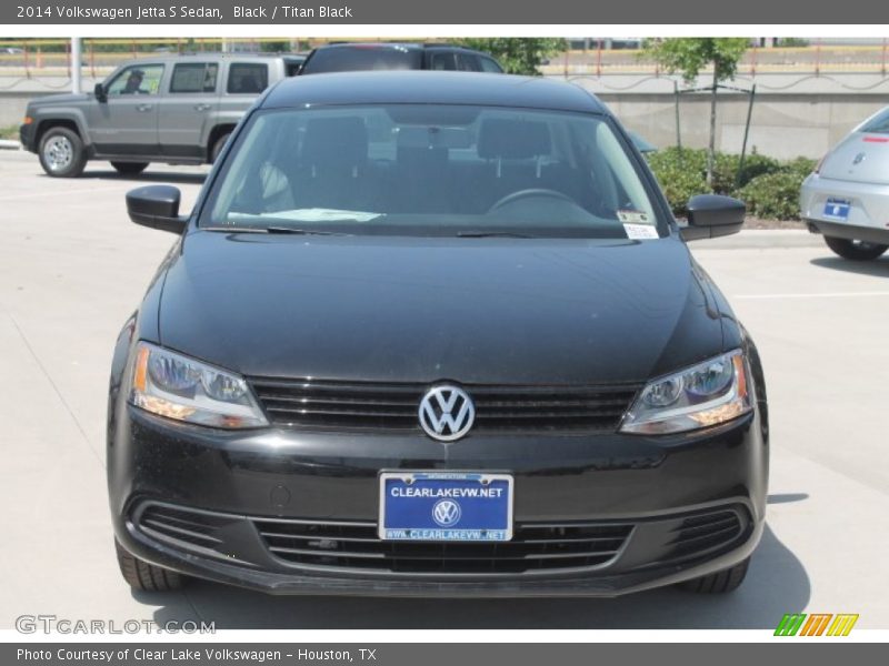 Black / Titan Black 2014 Volkswagen Jetta S Sedan