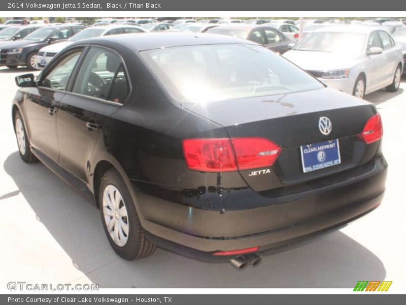 Black / Titan Black 2014 Volkswagen Jetta S Sedan