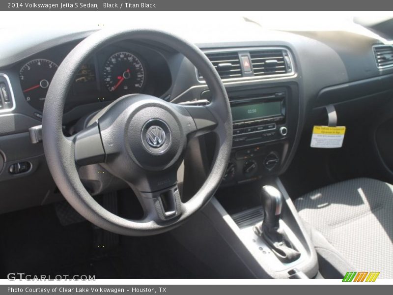 Black / Titan Black 2014 Volkswagen Jetta S Sedan