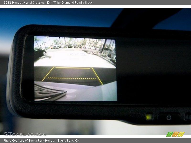 White Diamond Pearl / Black 2012 Honda Accord Crosstour EX