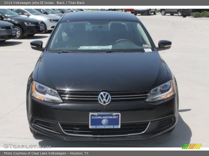 Black / Titan Black 2014 Volkswagen Jetta SE Sedan