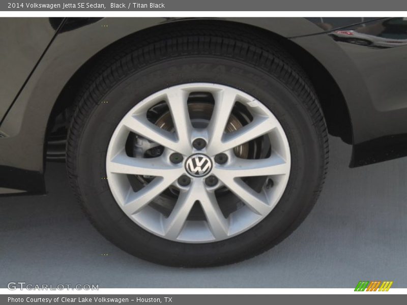 Black / Titan Black 2014 Volkswagen Jetta SE Sedan