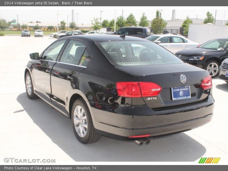 Black / Titan Black 2014 Volkswagen Jetta SE Sedan