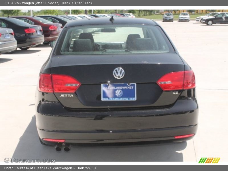 Black / Titan Black 2014 Volkswagen Jetta SE Sedan