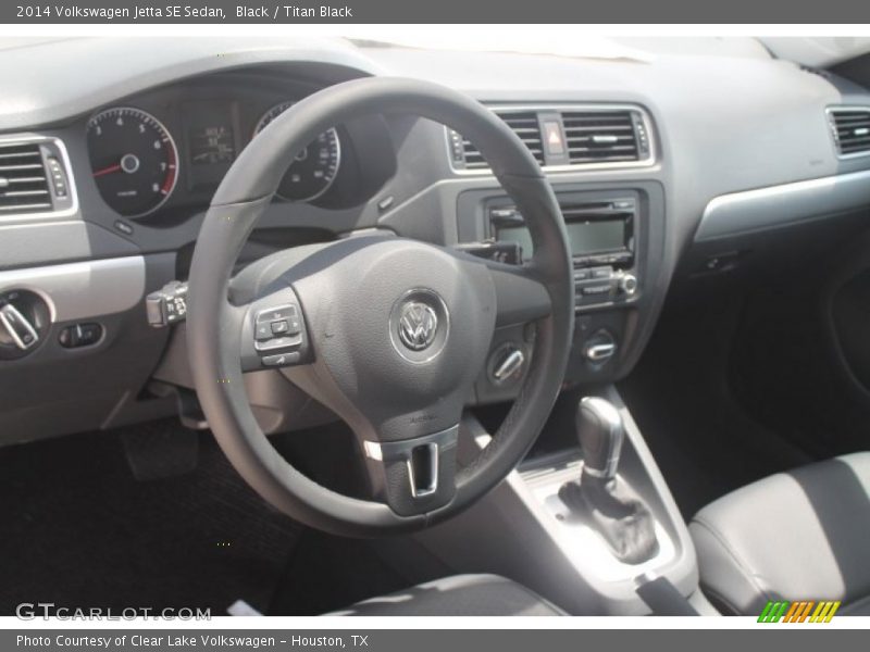 Black / Titan Black 2014 Volkswagen Jetta SE Sedan