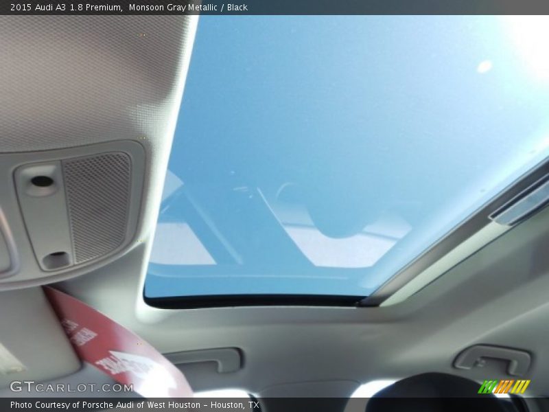 Monsoon Gray Metallic / Black 2015 Audi A3 1.8 Premium
