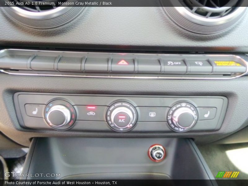 Monsoon Gray Metallic / Black 2015 Audi A3 1.8 Premium