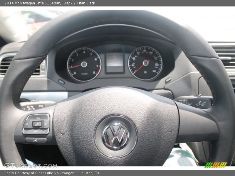 Black / Titan Black 2014 Volkswagen Jetta SE Sedan