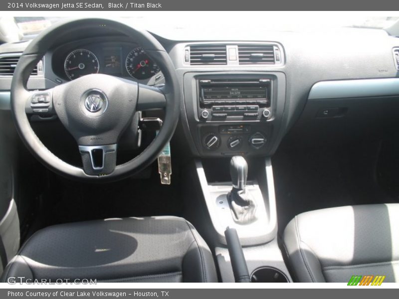 Black / Titan Black 2014 Volkswagen Jetta SE Sedan