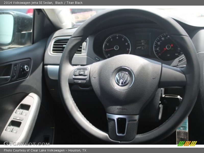 Black / Titan Black 2014 Volkswagen Jetta SE Sedan