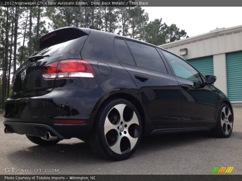 Deep Black Metallic / Titan Black 2012 Volkswagen GTI 4 Door Autobahn Edition