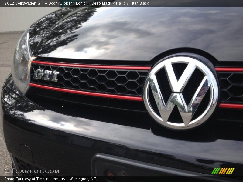 Deep Black Metallic / Titan Black 2012 Volkswagen GTI 4 Door Autobahn Edition