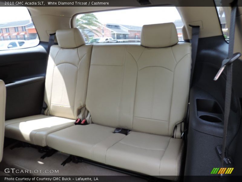White Diamond Tricoat / Cashmere 2010 GMC Acadia SLT