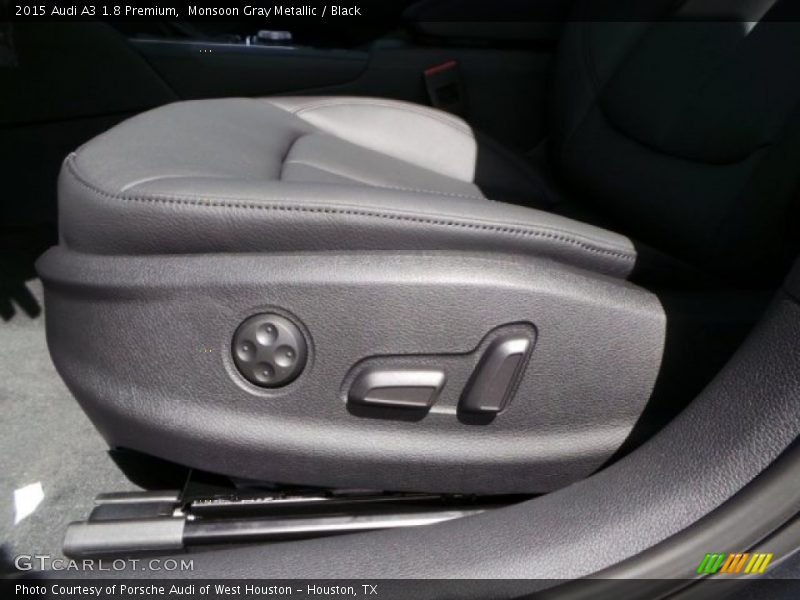 Monsoon Gray Metallic / Black 2015 Audi A3 1.8 Premium