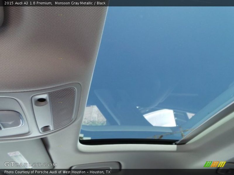 Monsoon Gray Metallic / Black 2015 Audi A3 1.8 Premium