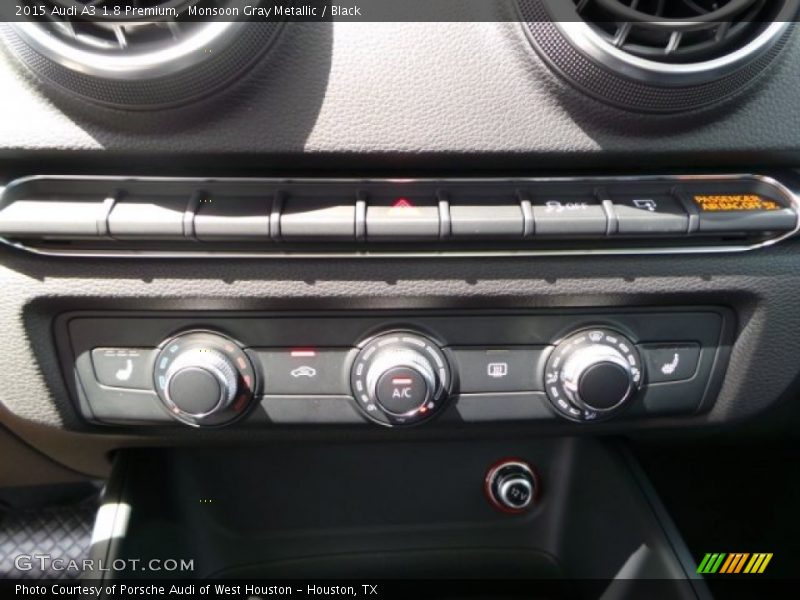Monsoon Gray Metallic / Black 2015 Audi A3 1.8 Premium