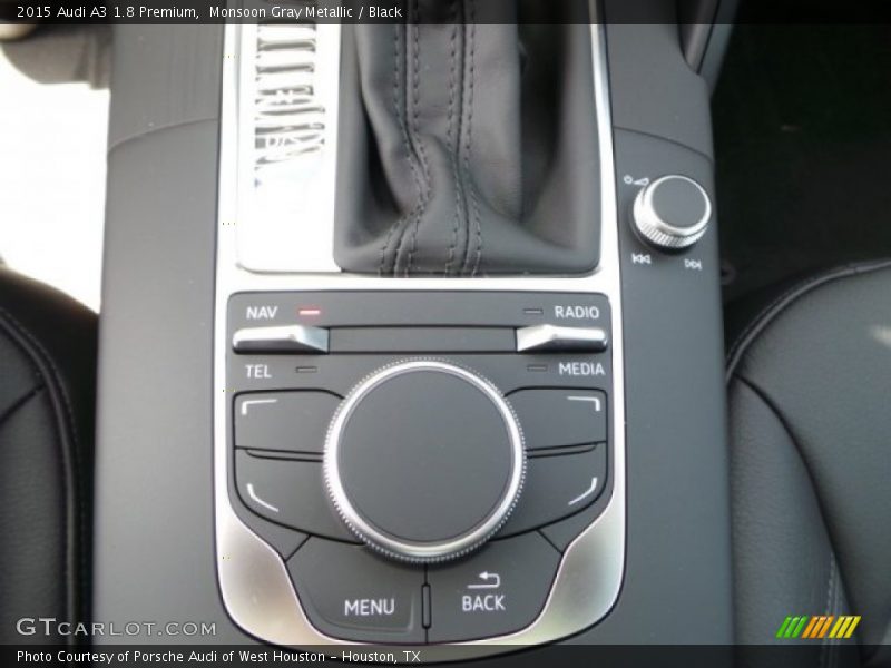 Monsoon Gray Metallic / Black 2015 Audi A3 1.8 Premium