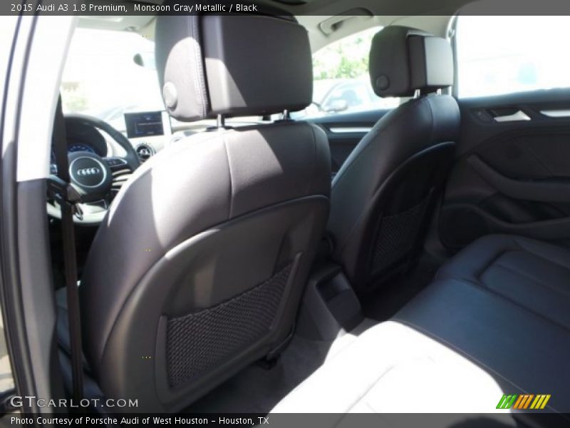 Monsoon Gray Metallic / Black 2015 Audi A3 1.8 Premium