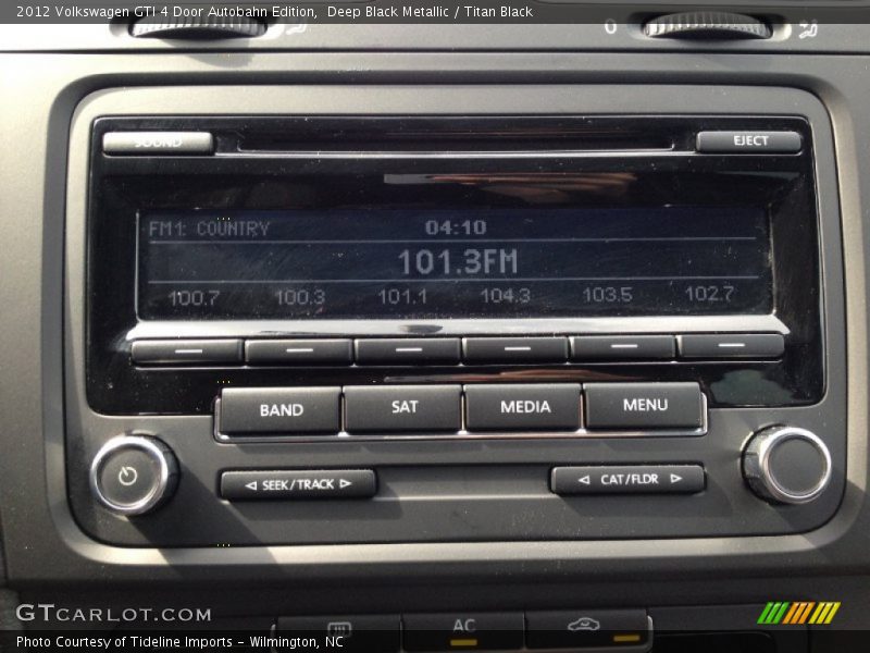 Deep Black Metallic / Titan Black 2012 Volkswagen GTI 4 Door Autobahn Edition