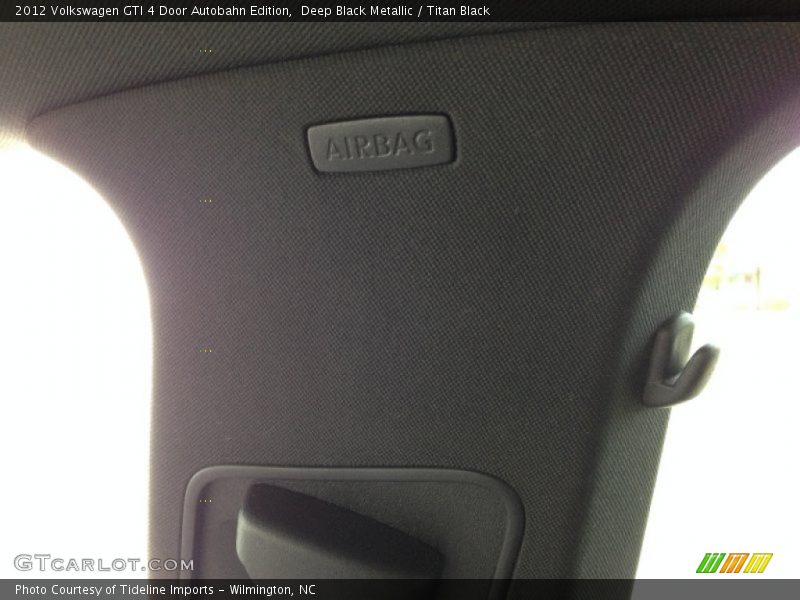 Deep Black Metallic / Titan Black 2012 Volkswagen GTI 4 Door Autobahn Edition