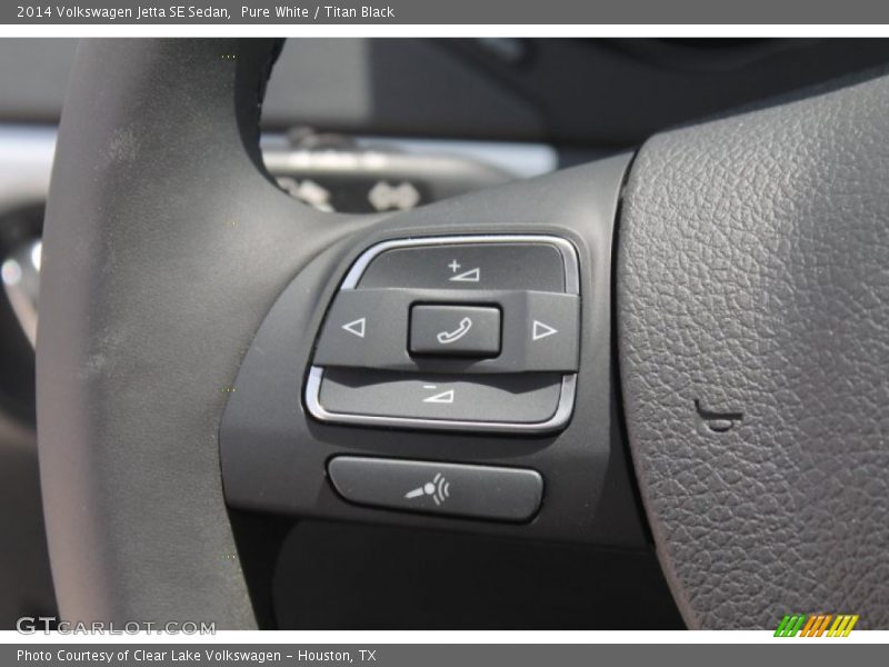 Pure White / Titan Black 2014 Volkswagen Jetta SE Sedan