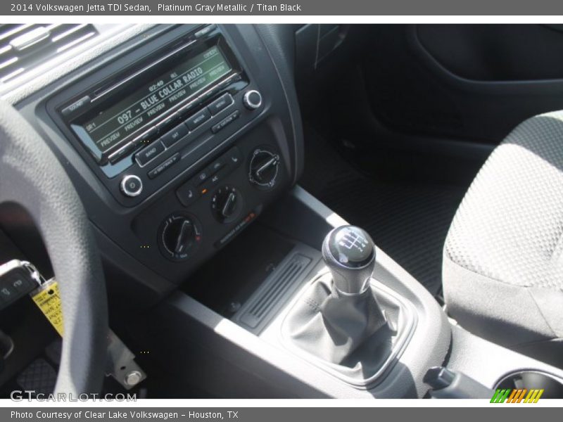 Platinum Gray Metallic / Titan Black 2014 Volkswagen Jetta TDI Sedan