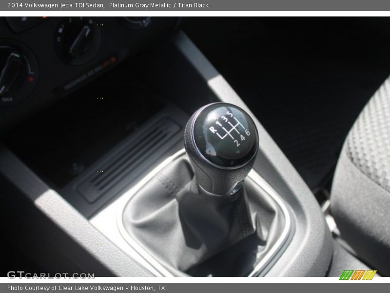 Platinum Gray Metallic / Titan Black 2014 Volkswagen Jetta TDI Sedan