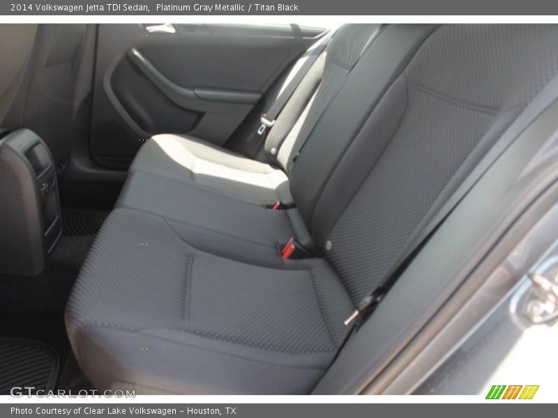 Platinum Gray Metallic / Titan Black 2014 Volkswagen Jetta TDI Sedan