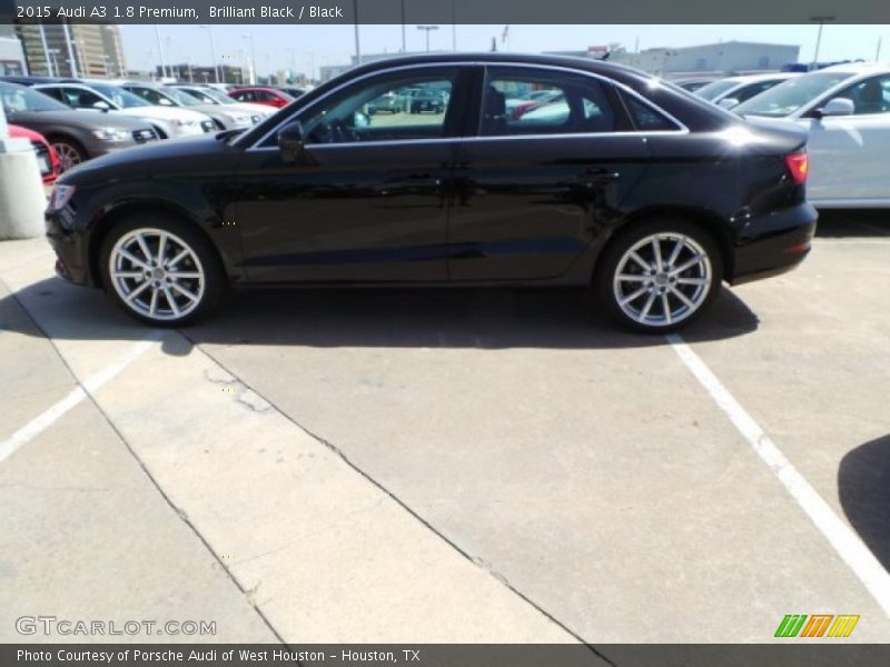 Brilliant Black / Black 2015 Audi A3 1.8 Premium