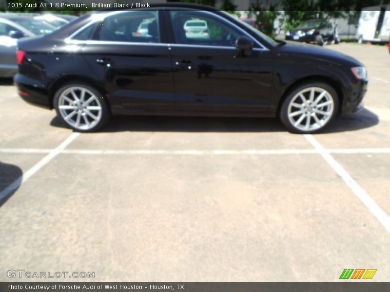 Brilliant Black / Black 2015 Audi A3 1.8 Premium