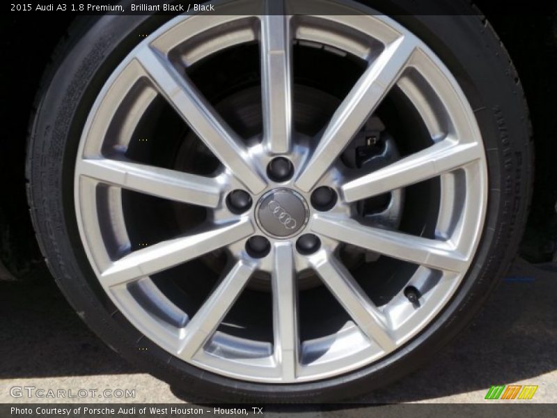 Brilliant Black / Black 2015 Audi A3 1.8 Premium