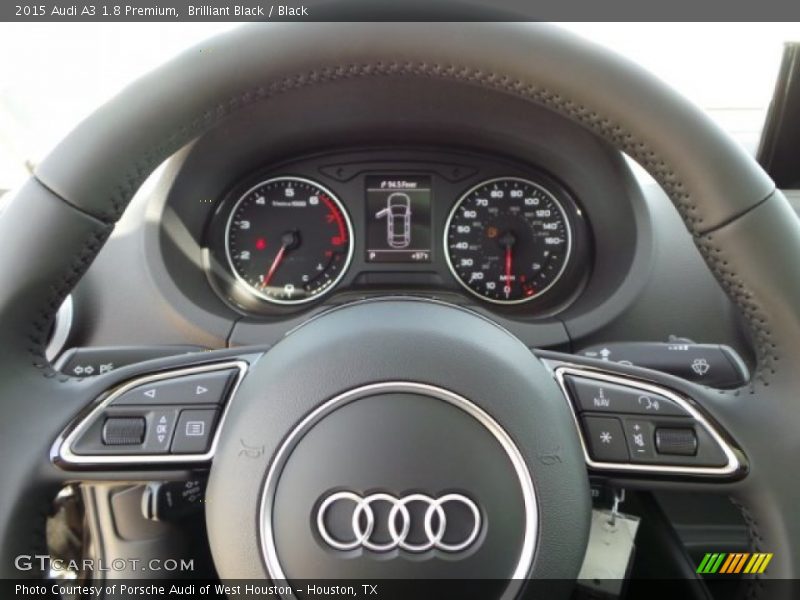 Brilliant Black / Black 2015 Audi A3 1.8 Premium