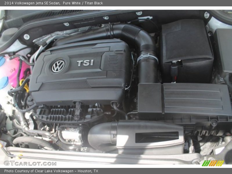 Pure White / Titan Black 2014 Volkswagen Jetta SE Sedan