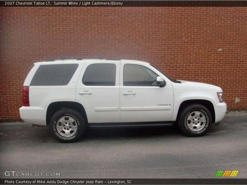 Summit White / Light Cashmere/Ebony 2007 Chevrolet Tahoe LT