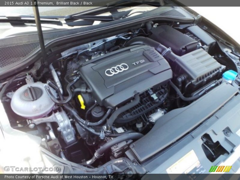 Brilliant Black / Black 2015 Audi A3 1.8 Premium