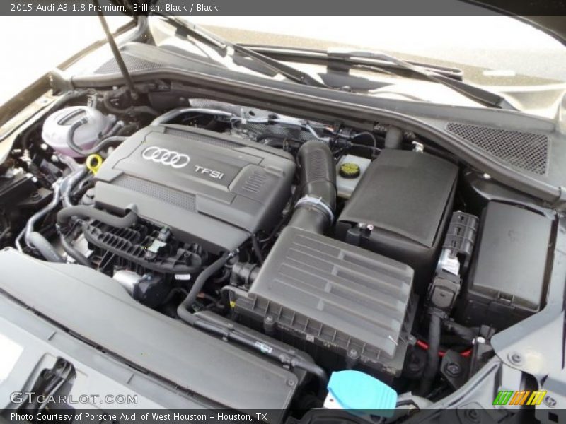 Brilliant Black / Black 2015 Audi A3 1.8 Premium