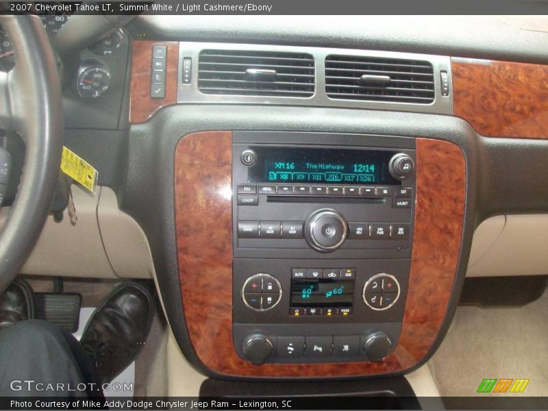 Summit White / Light Cashmere/Ebony 2007 Chevrolet Tahoe LT