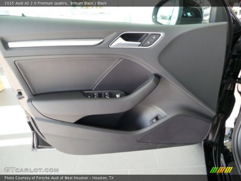 Brilliant Black / Black 2015 Audi A3 2.0 Premium quattro